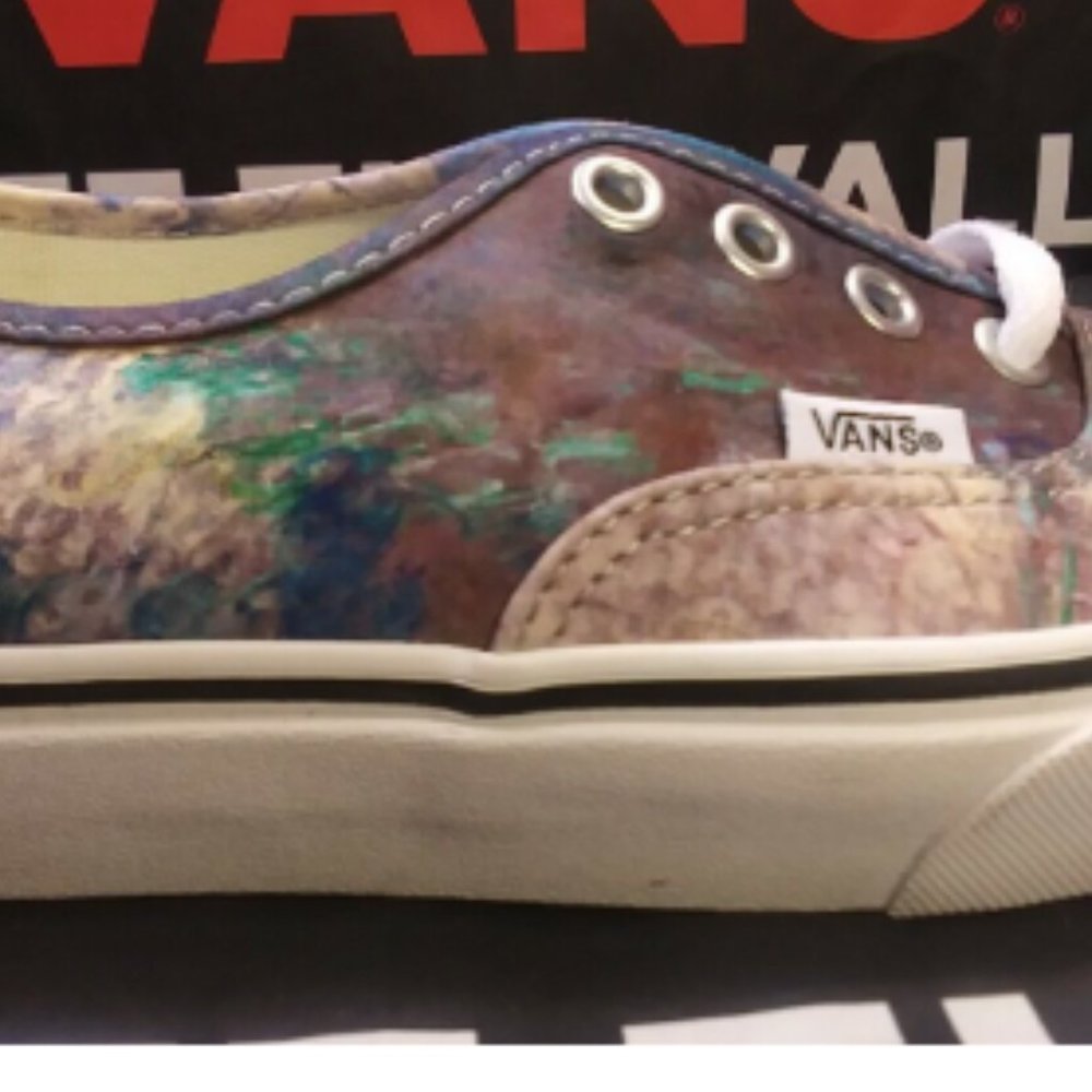 Vans Authentic MoMA Claude Monet Water Lilies Men's 4/Women's 5.5 VN0A2Z5I18H - Picture 10 of 12